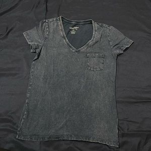 Faded Black T Shirt Universal Thread Monterey V-Neck